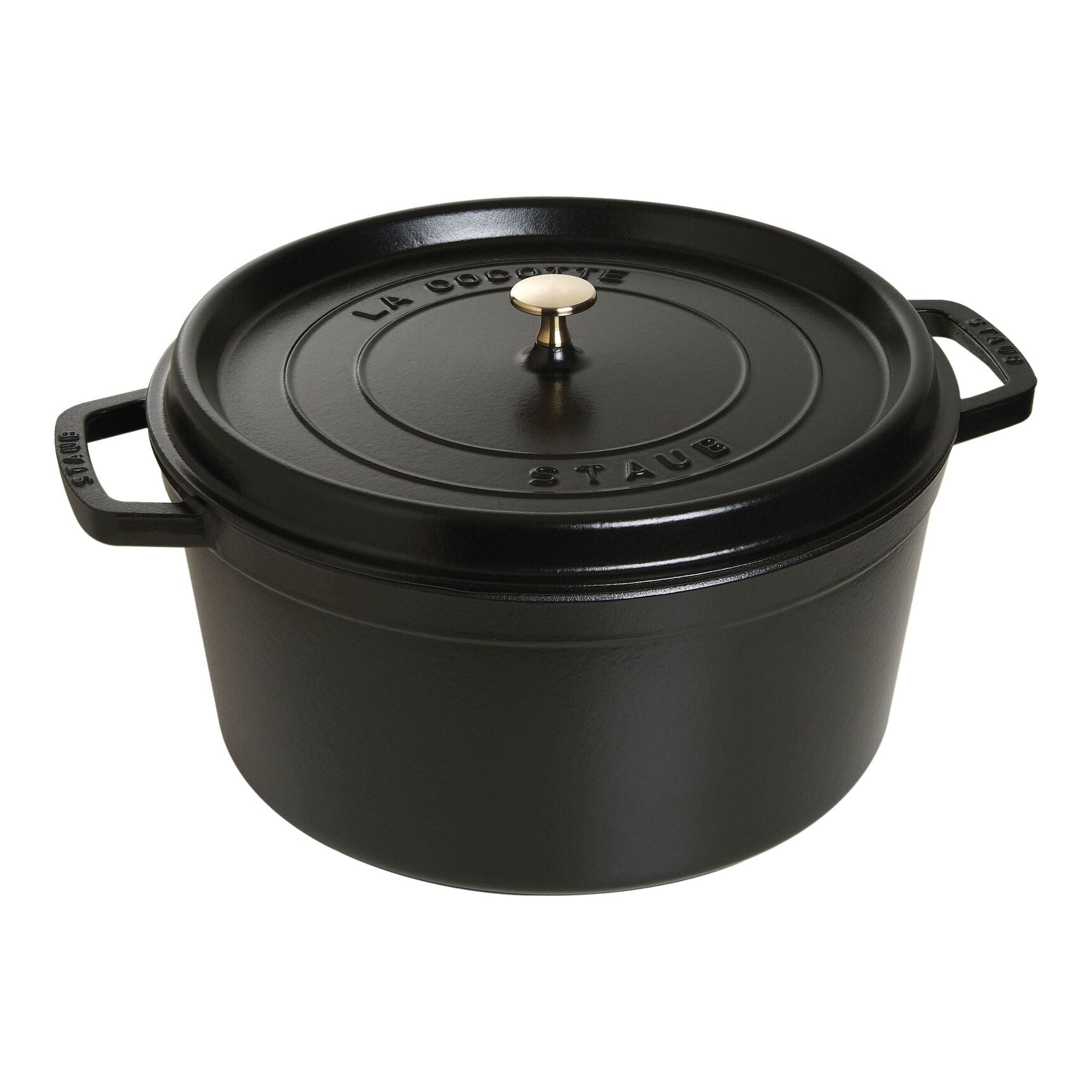 STAUB La Cocotte stoofpot 34cm - 12,5L - zwart - Oosterlinck