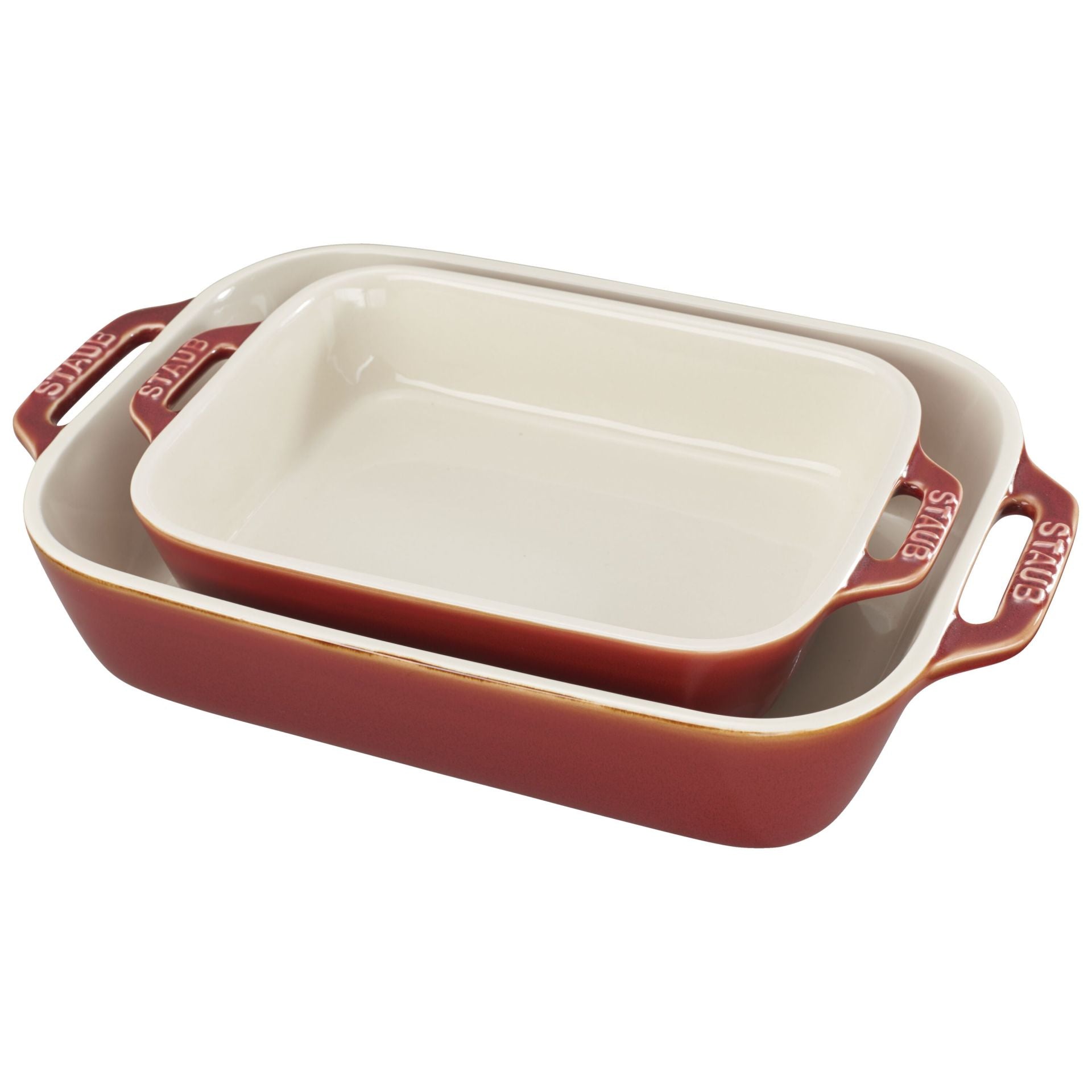 Staub ovenschaal set van 2 - Oosterlinck