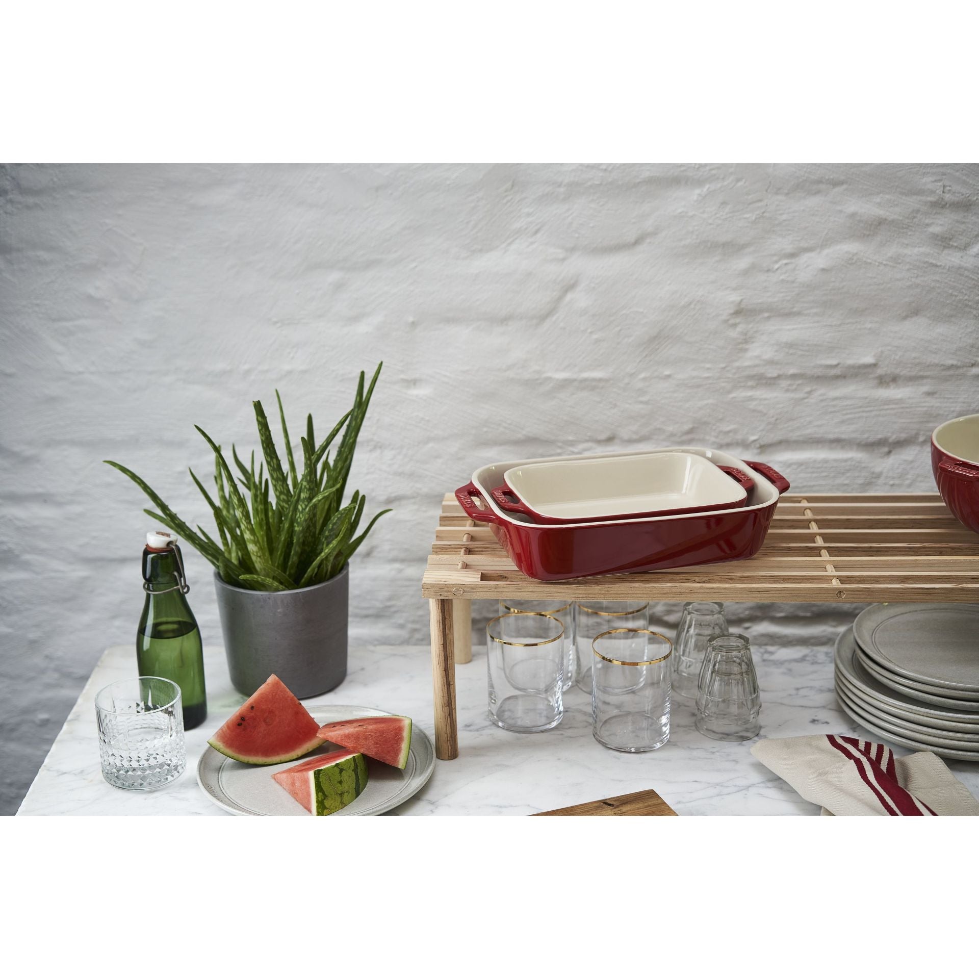 Staub ovenschaal set van 2 - Oosterlinck