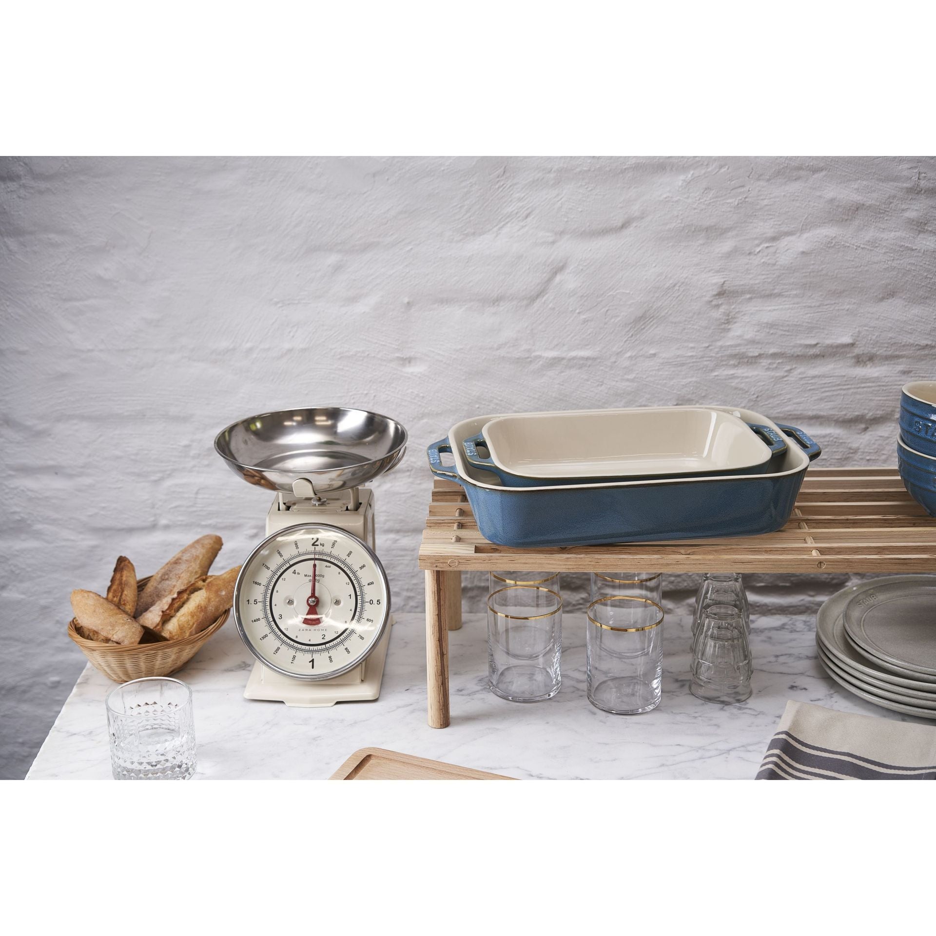 Staub ovenschaal set van 2 - Oosterlinck