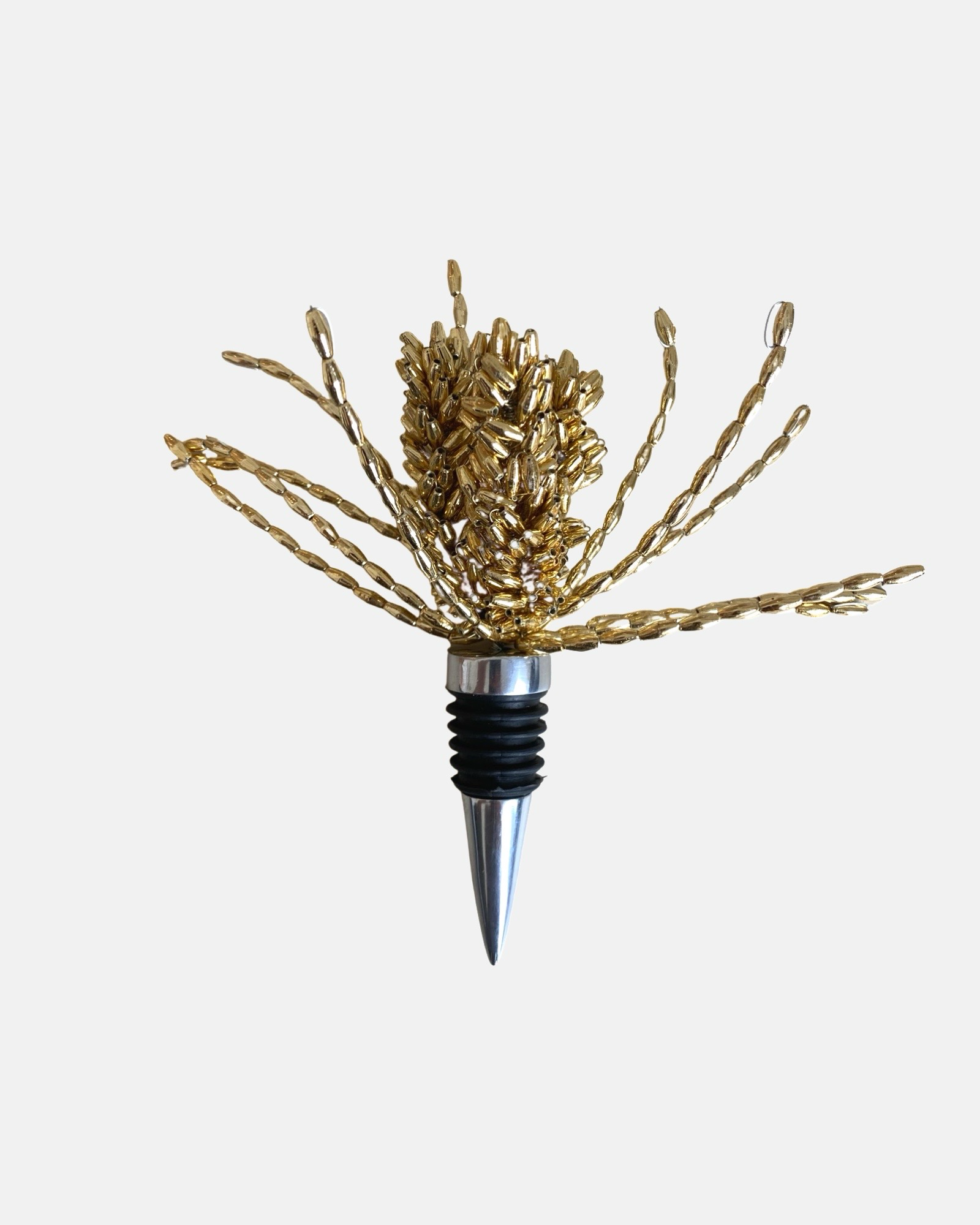 Studio Noticed Flessenstop goudkleurige sliertjes