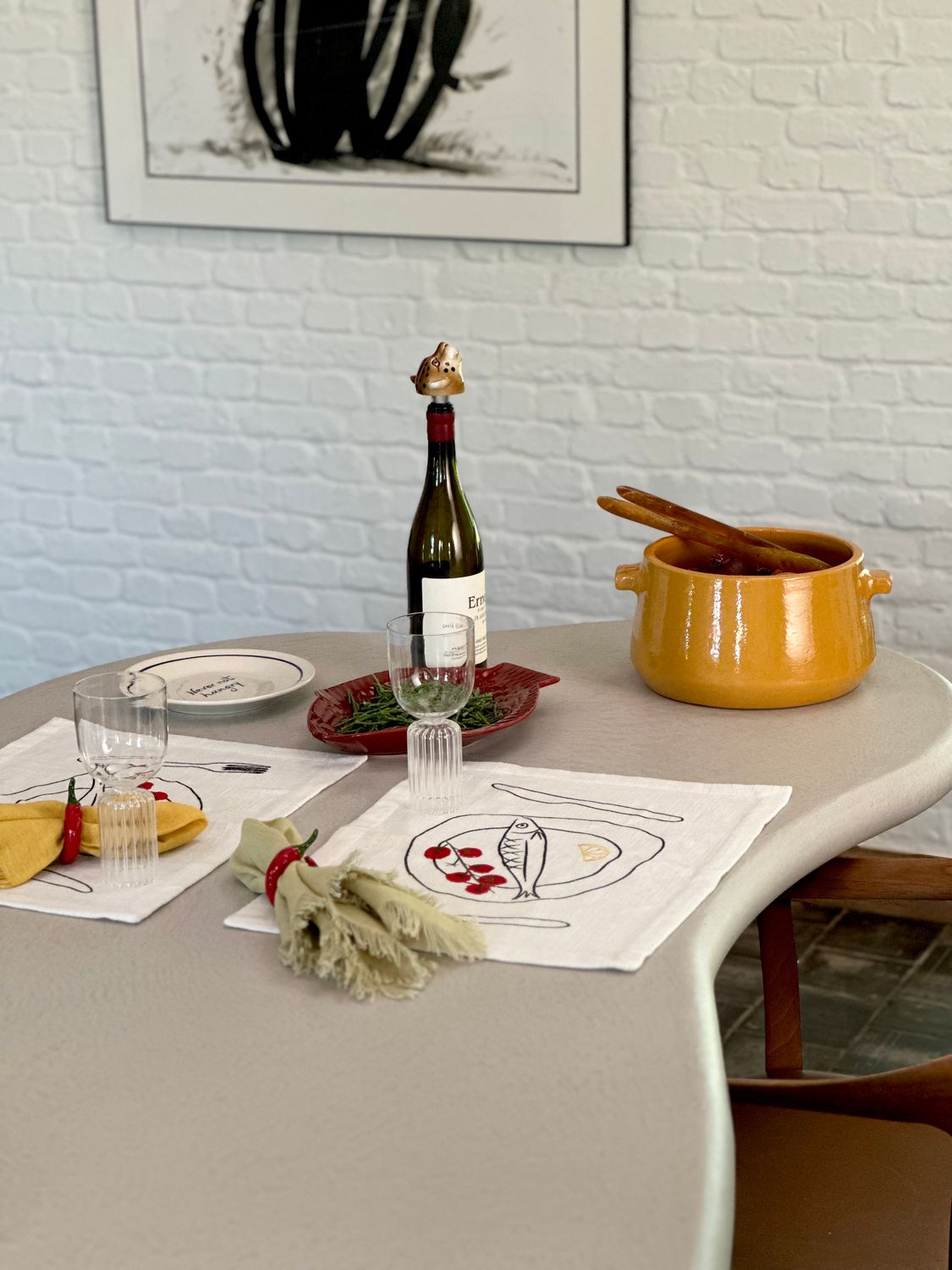 Studio Noticed Serveerbord Vis - Oosterlinck Home