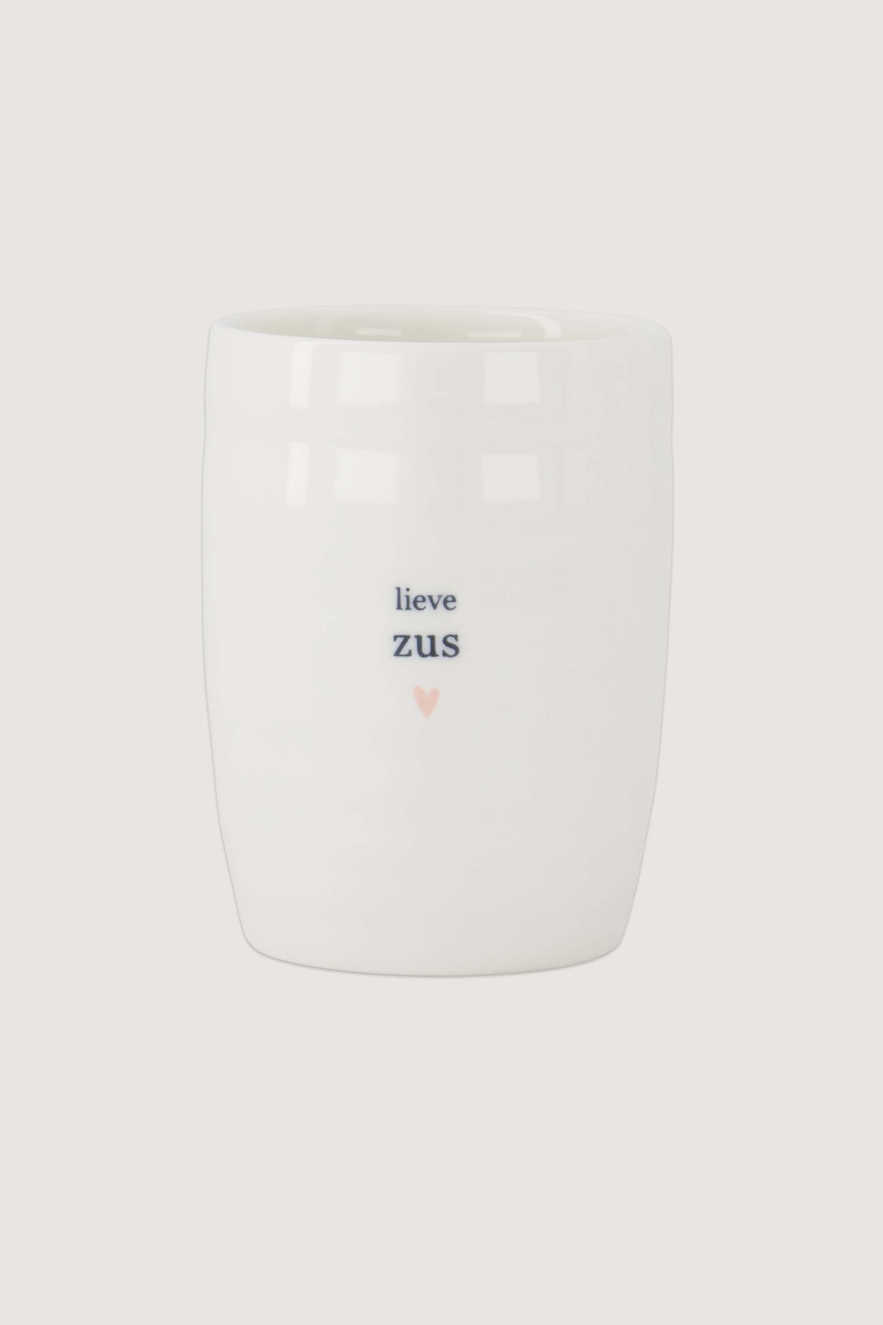 Zusss Koffiemok "lieve zus" - Oosterlinck Home