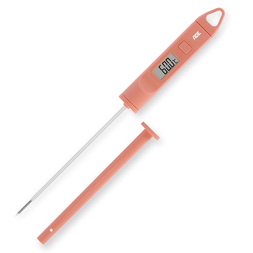 Digitale ADE keukenthermometer voor koken, toont nauwkeurige temperatuurmetingen in een gebruiksvriendelijk ontwerp