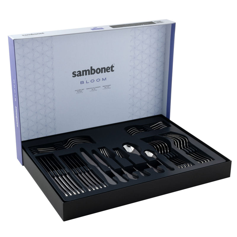 Sambonet - Bloom mirror steel 36-delig bestek - Oosterlinck