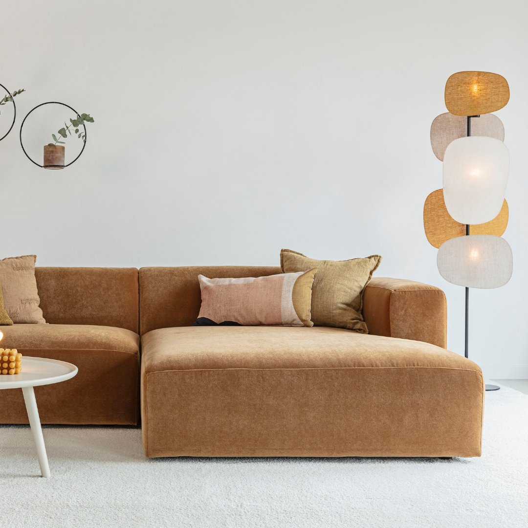 Sits Annie sofa tweezit + longchair 268cm - Oosterlinck