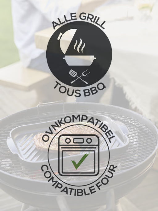Peugeot Grill to table Plancha halfrond - Oosterlinck Home
