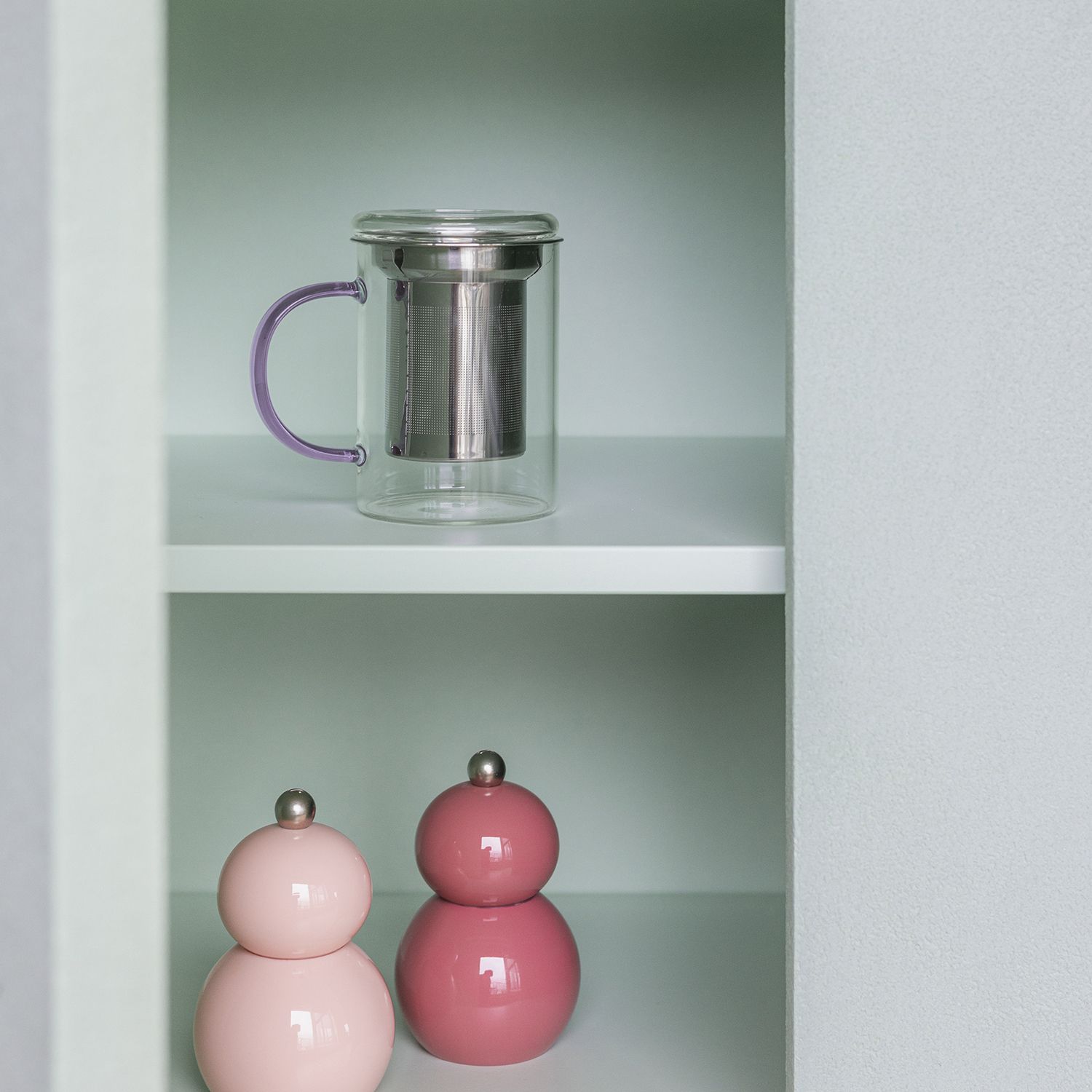 Ona Liv theebeker 45CL met filter en deksel - Oosterlinck Home