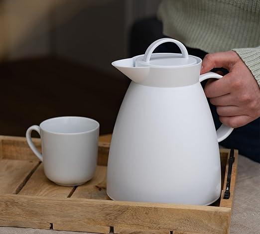 Alfi Vacuum thermos Dan 1L - wit of zwart - Oosterlinck