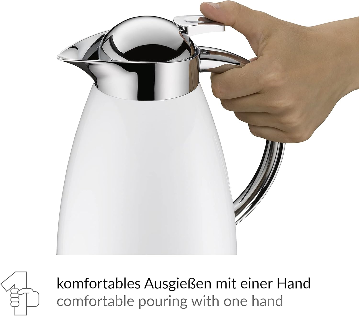 Alfi Vacuum thermos Signo 1L - varianten RVS - Oosterlinck