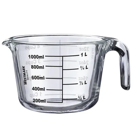Westmark Maatbeker 1L borosilicaatglas