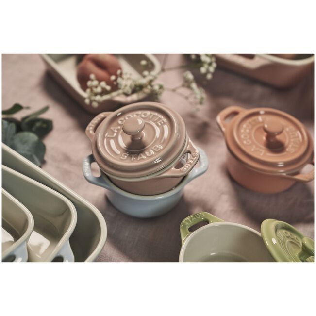 Staub Ceramique set cocotes macaron 6-delig