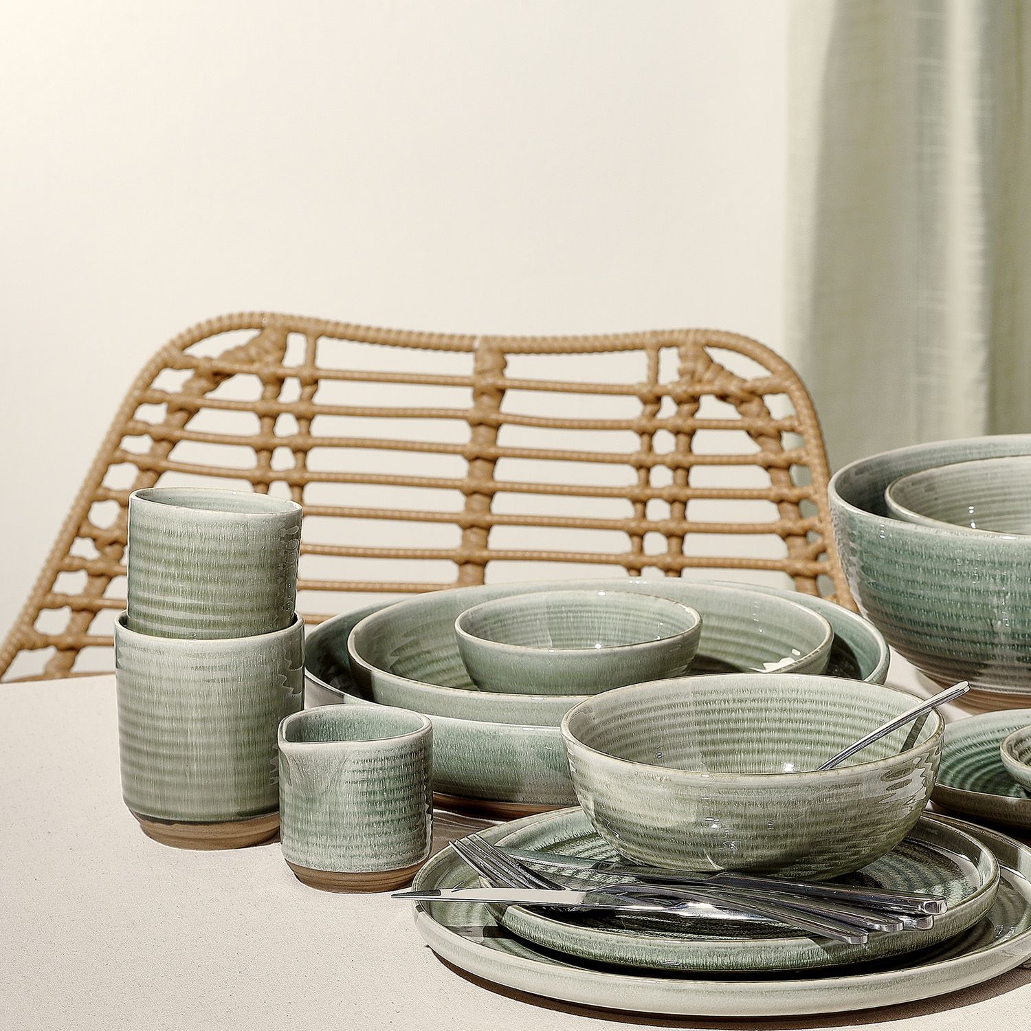 Salt&Pepper Cameo eierdopje groen of beige