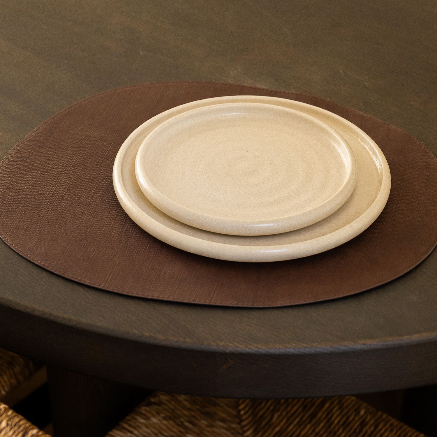 Salt&Pepper Dinner  Placemat organisch - Oosterlinck Home