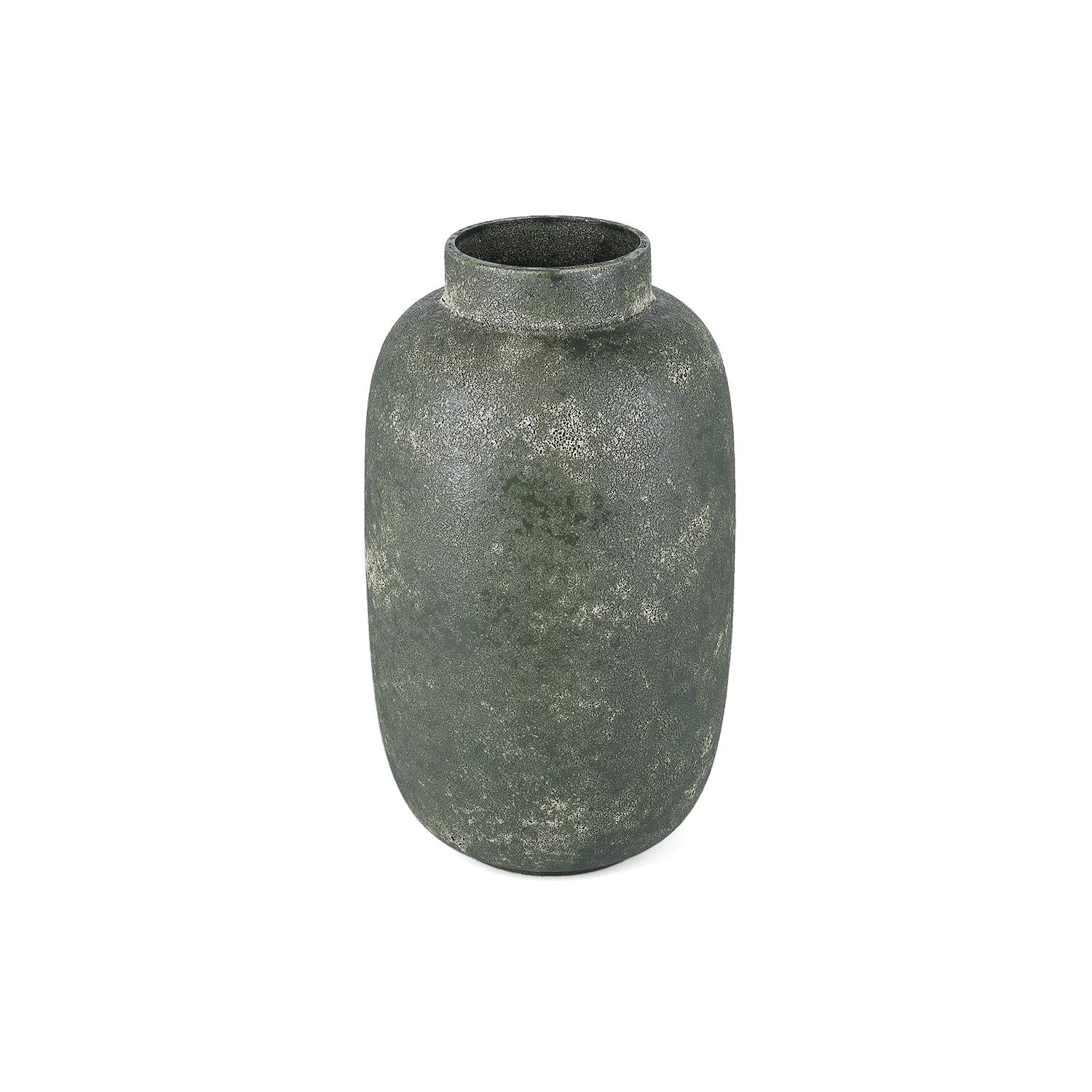 Salt&Pepper Bullet vaas smalle opening groen - Oosterlinck Home