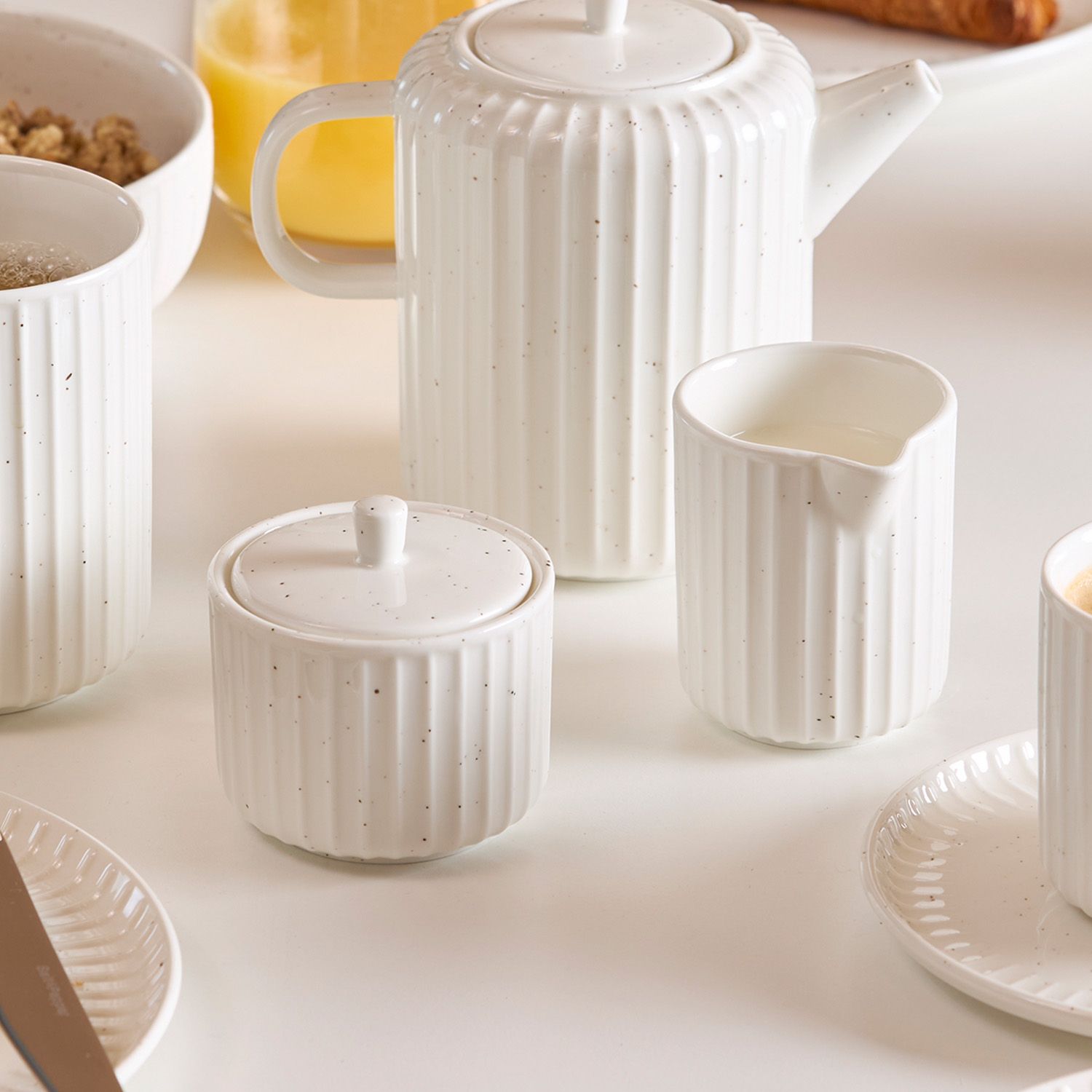 Salt&Pepper Melk-& suikerpot Ora Gloss
