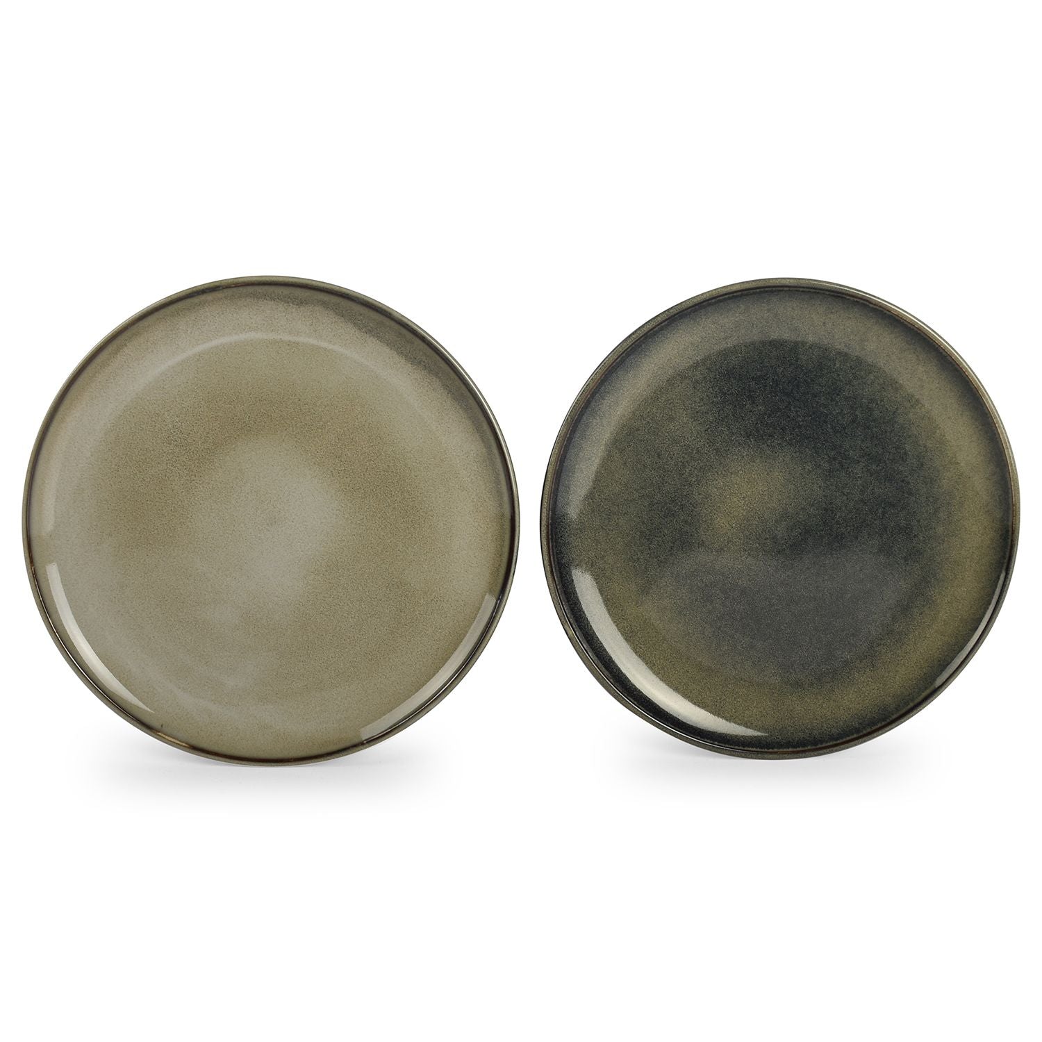 Salt&Pepper Meridian plat / dessertbord 20cm groenblauw 4+2 GRATIS
