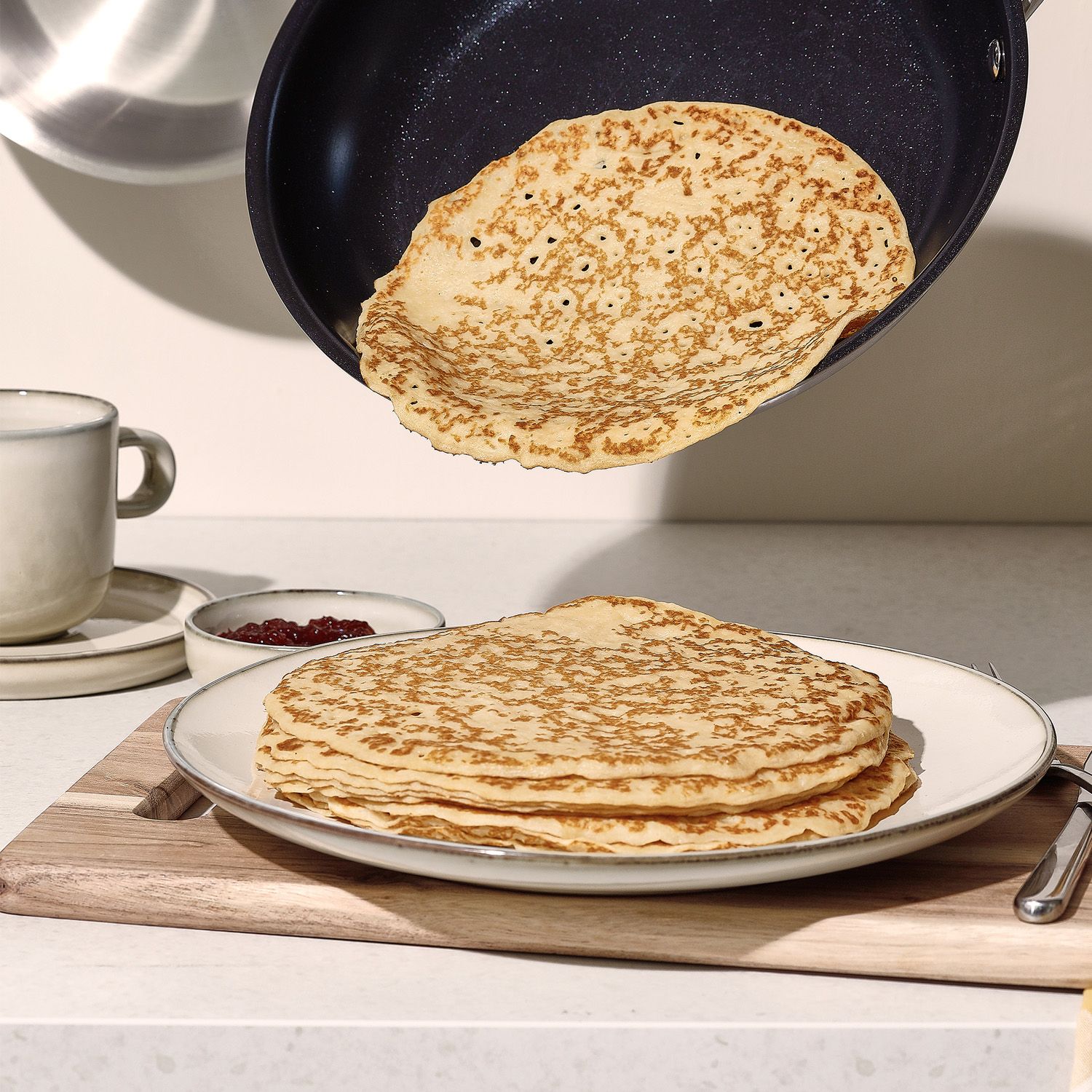 Salt&Pepper Meridian plat bord 26cm ivoor 4+2 GRATIS