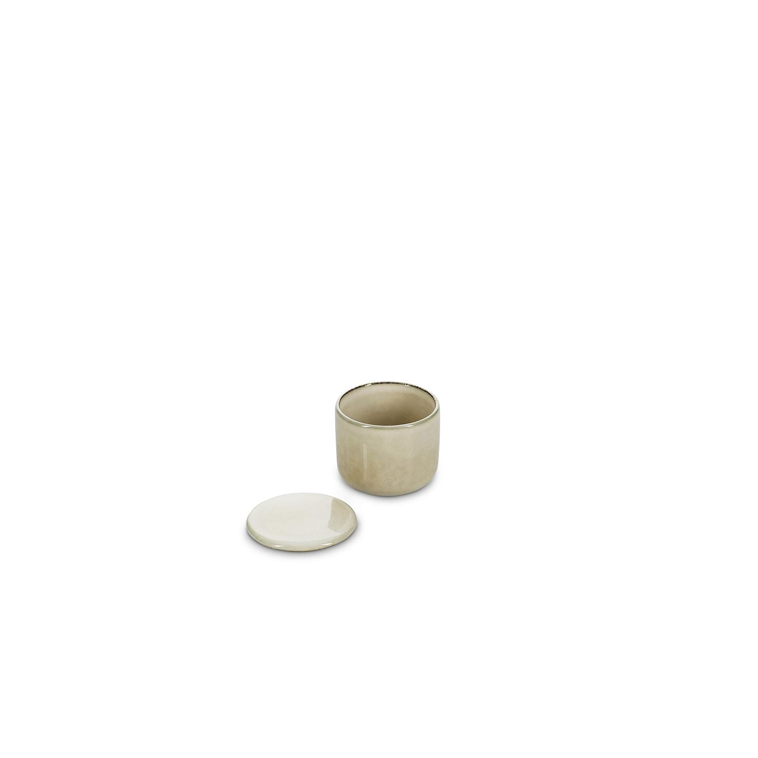 Salt&Pepper Meridian Suikerpot 6,5xH5,5cm ivoor