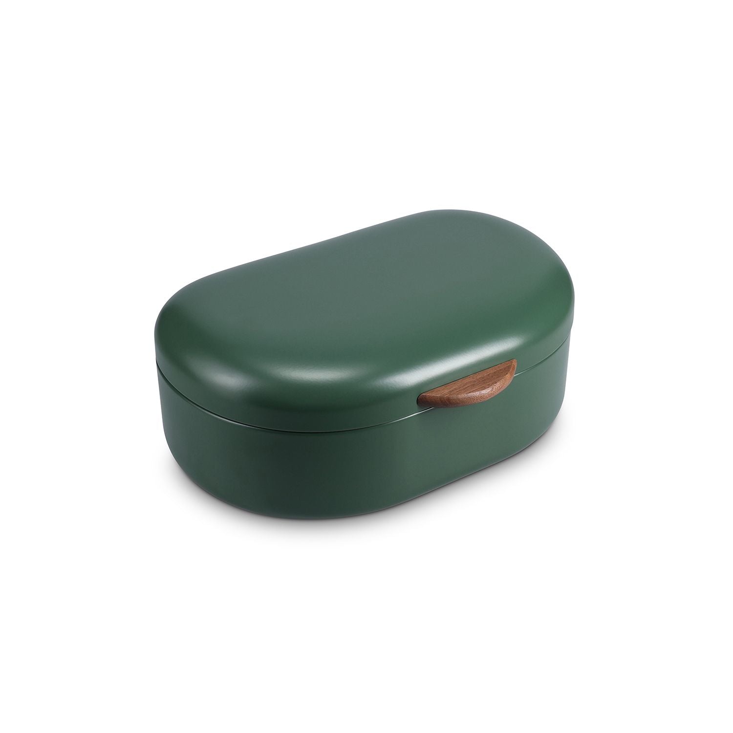 Salt&Pepper Crust Broodtrommel met houten greep medium
