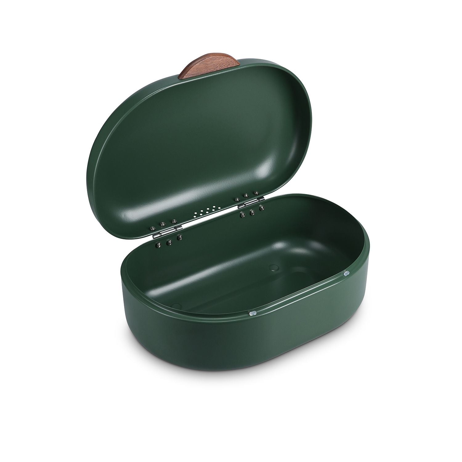 Salt&Pepper Crust Broodtrommel met houten greep medium
