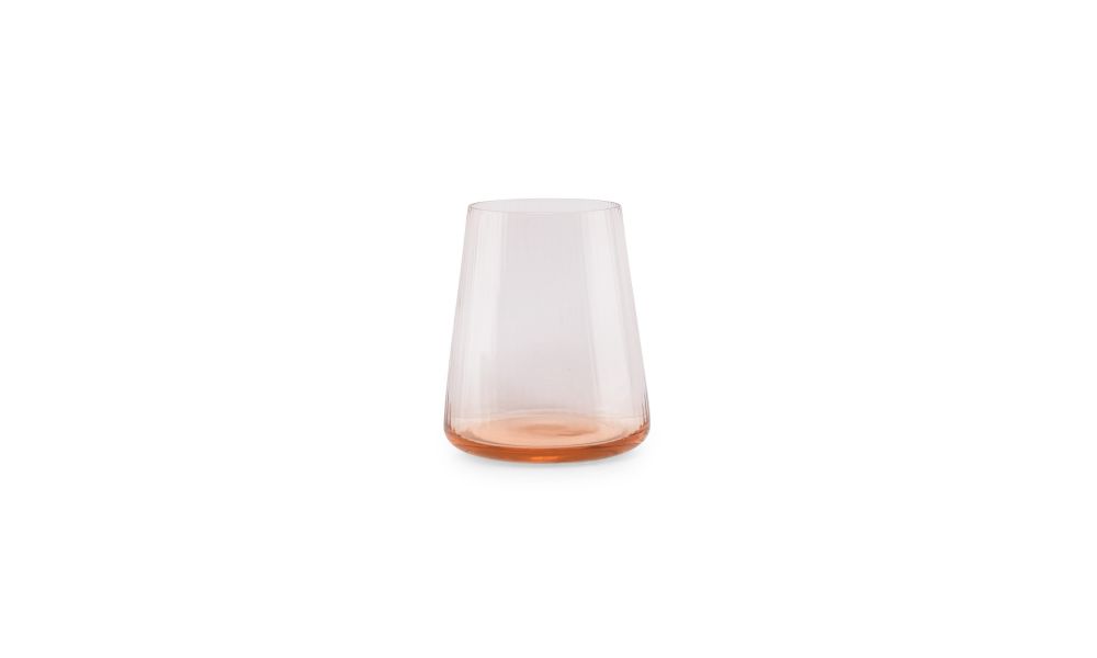 Salt&Pepper Ray waterglazen - set van 4 - 3 kleuren - Oosterlinck