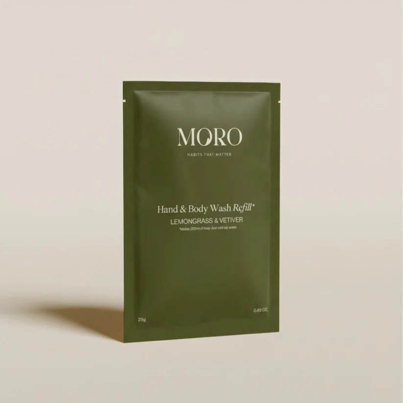 Moro Hand & Body Wash Starter Kit Lemongrass