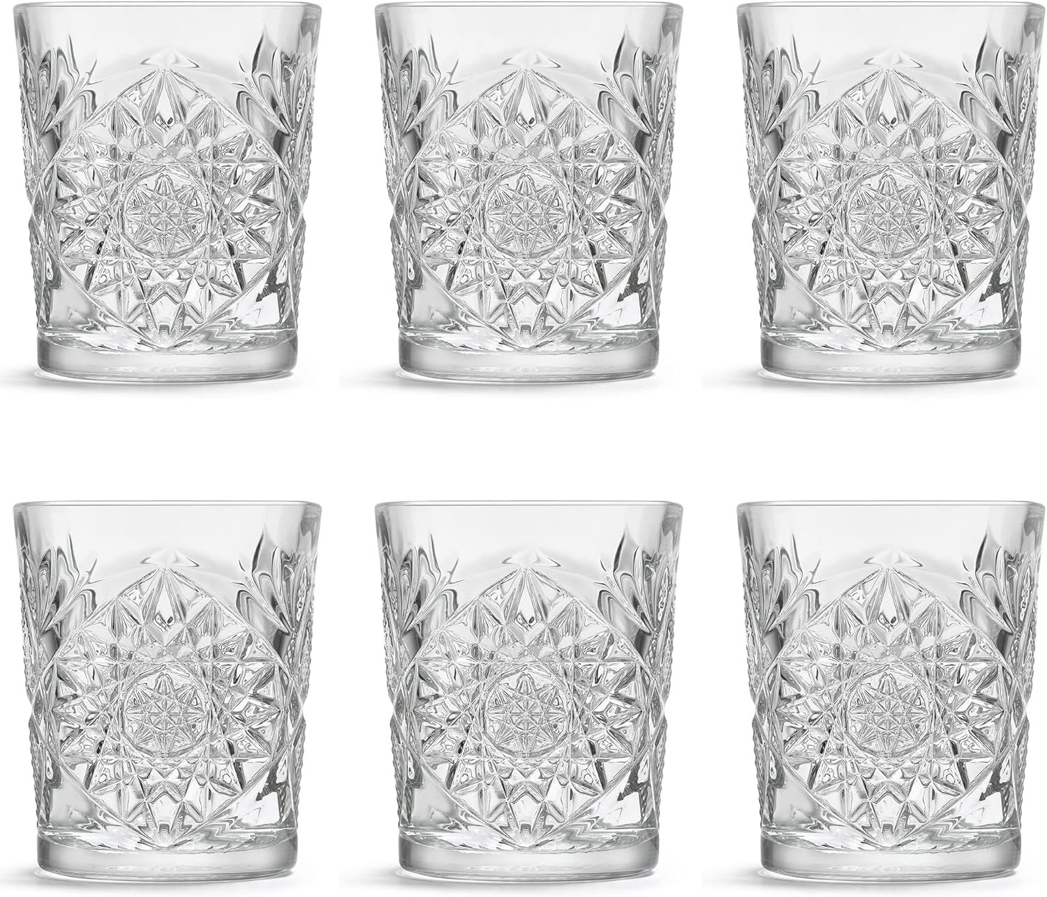 Libbey Hobstar gekleurde tumbler 6stuks - 40%