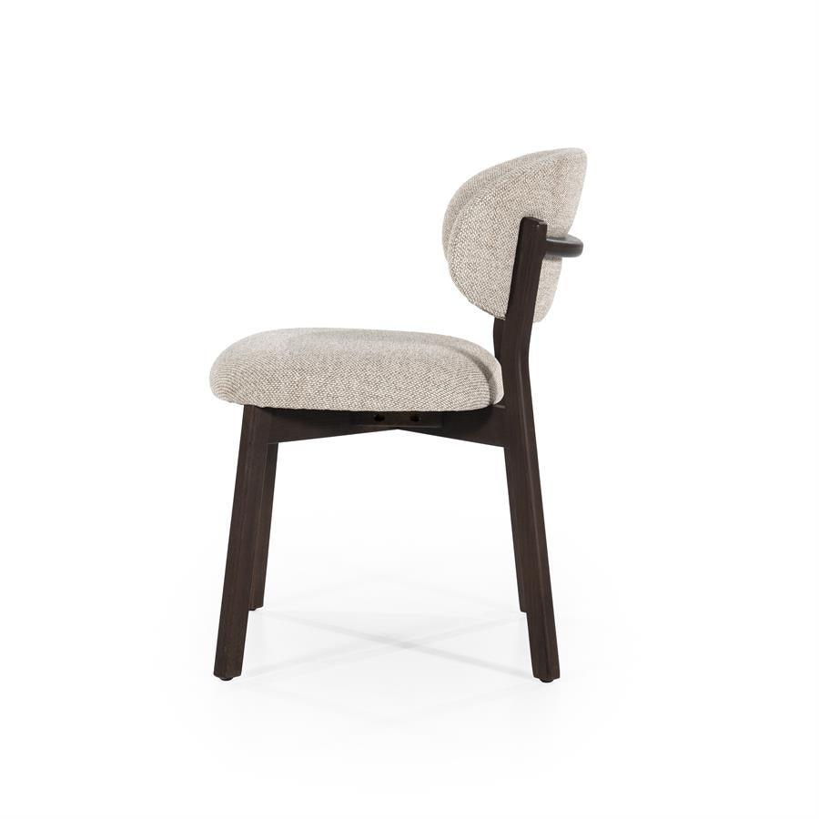 Linck. Mikky stoel donker hout