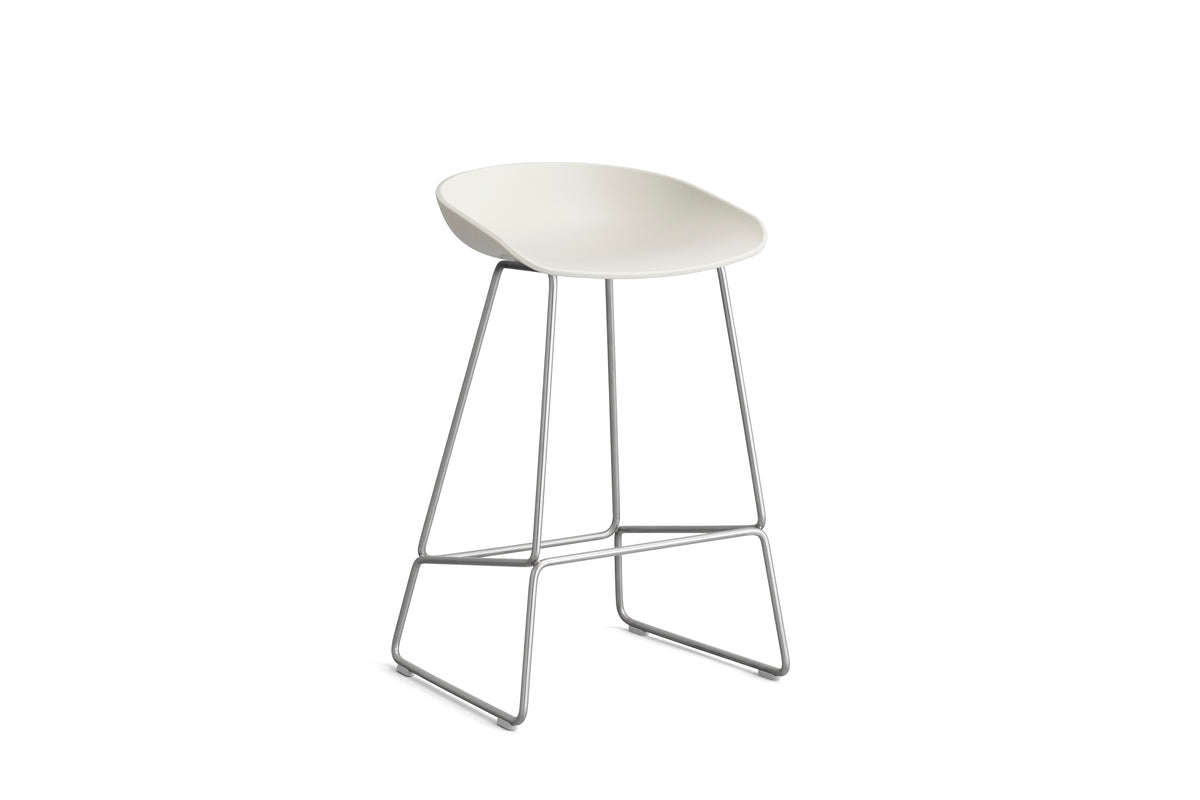 HAY - AAS38 About a stool barkruk - roestvrij staal onderstel - low - Oosterlinck