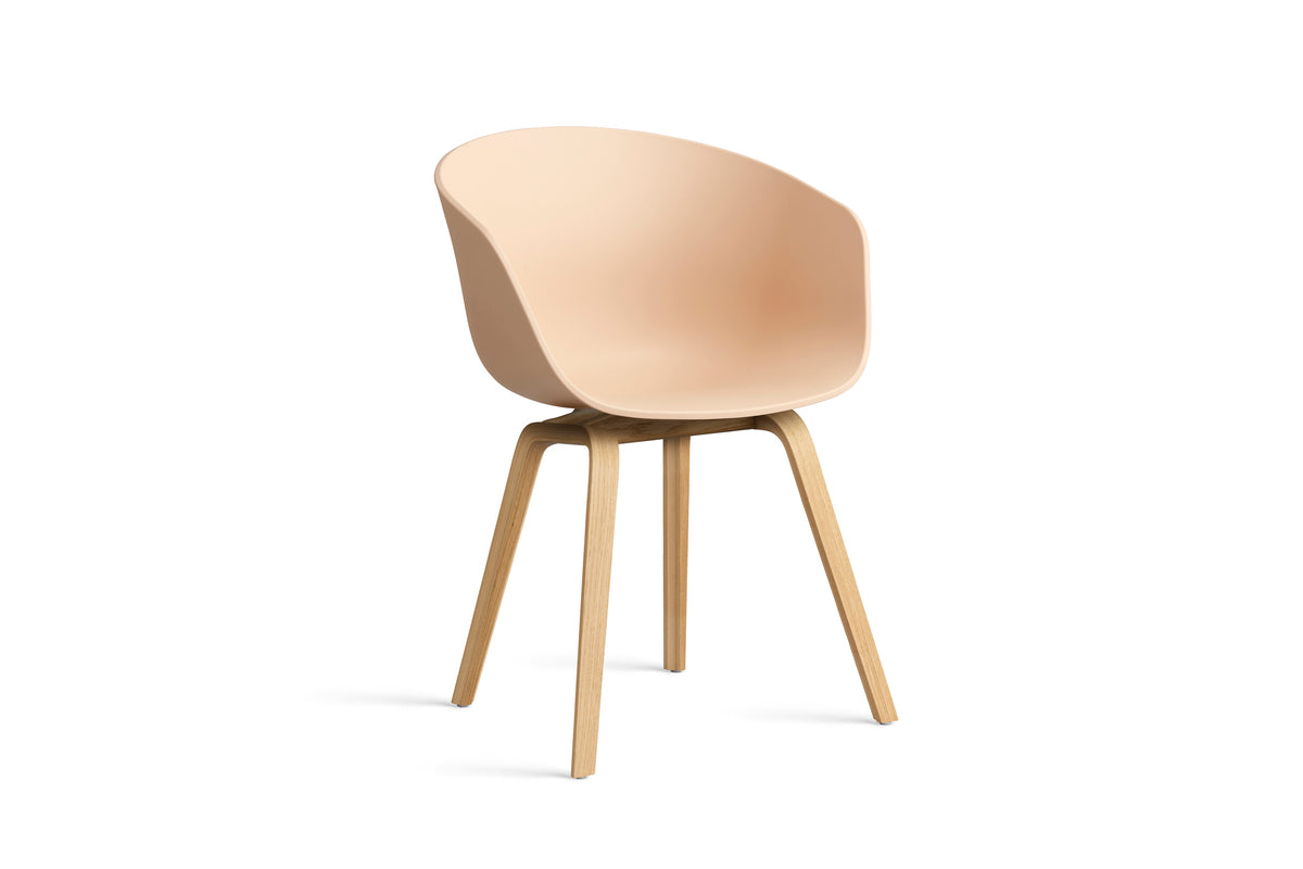 HAY - About a chair AAC22 - onderstel helder gelakt eik - diverse kleuren - Oosterlinck