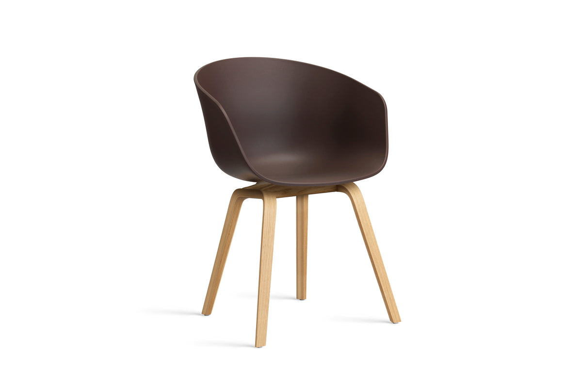 HAY - About a chair AAC22 - onderstel helder gelakt eik - diverse kleuren - Oosterlinck