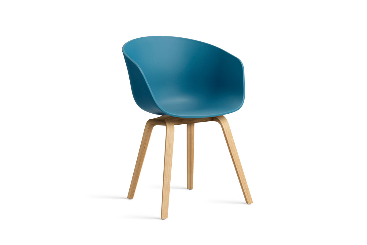 HAY - About a chair AAC22 - onderstel helder gelakt eik - diverse kleuren - Oosterlinck