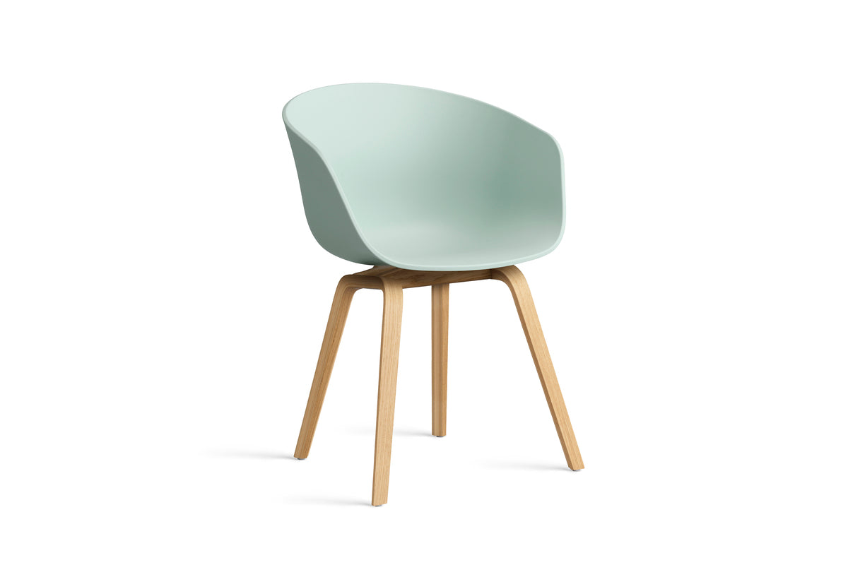 HAY - About a chair AAC22 - onderstel helder gelakt eik - diverse kleuren - Oosterlinck