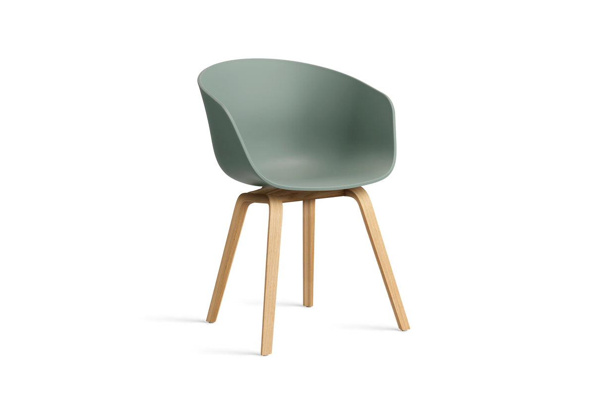 HAY - About a chair AAC22 - onderstel helder gelakt eik - diverse kleuren - Oosterlinck