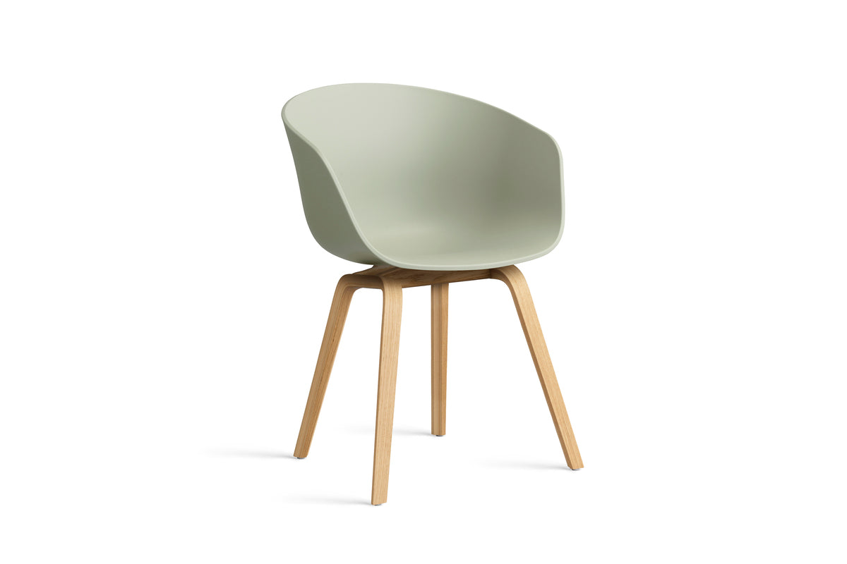HAY - About a chair AAC22 - onderstel helder gelakt eik - diverse kleuren - Oosterlinck