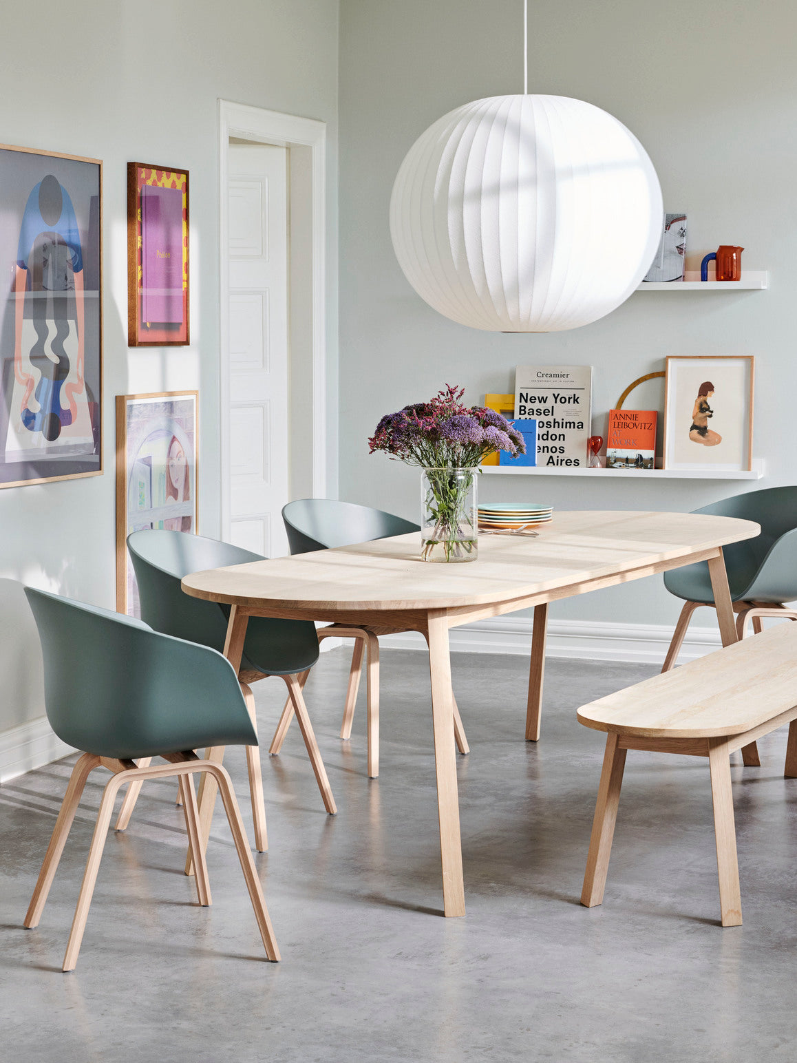 Hay Triangle Leg Table - Oosterlinck