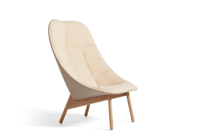 Hay - Uchiwa Quilted lounge + GRATIS ottoman - Flamiber Sand/ Remix 233 - Oosterlinck