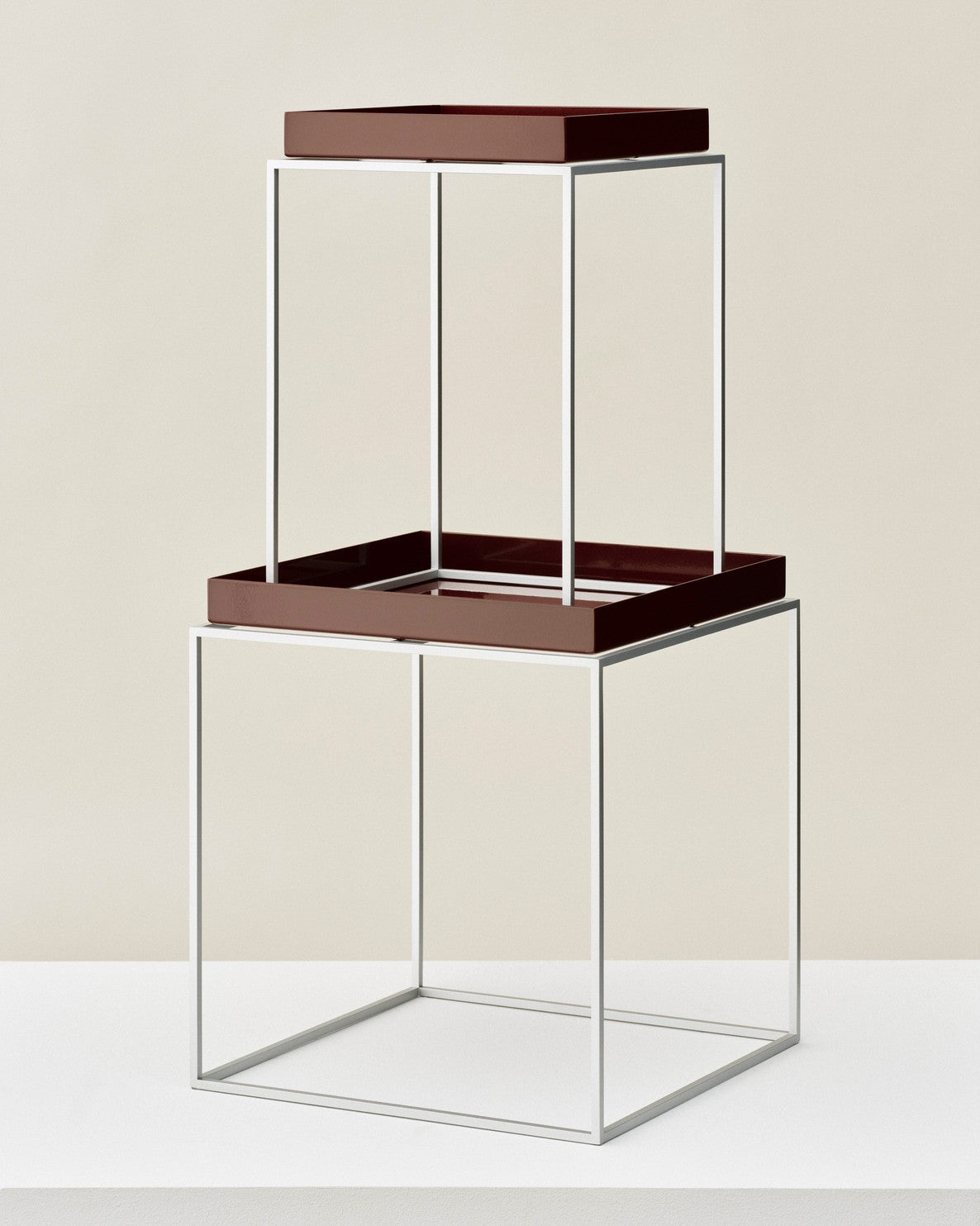 Hay Tray Table small high / bijzettafel silicone coated steel base