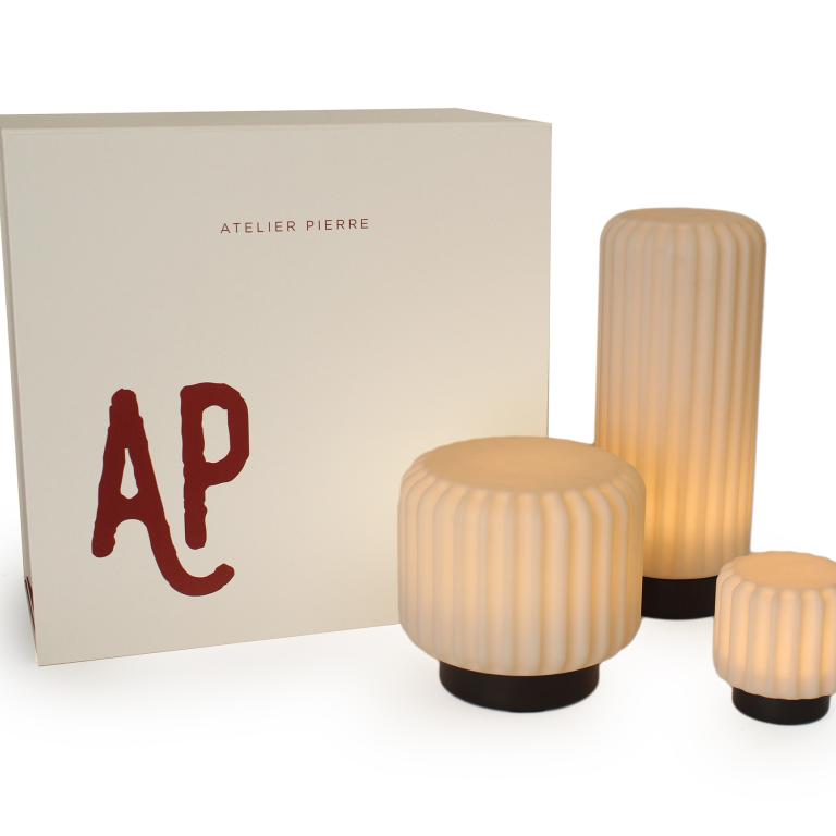 Atelier Pierre Gifbox draadloze lampen earth