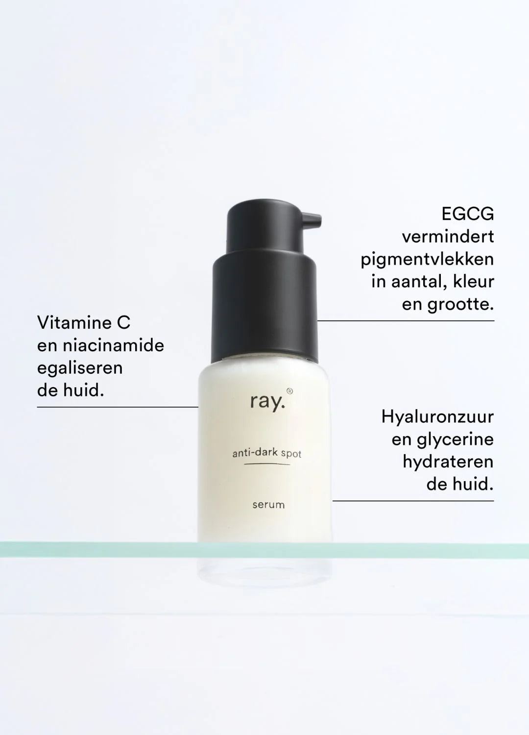 Ray. Serum anti-pigment vlekken