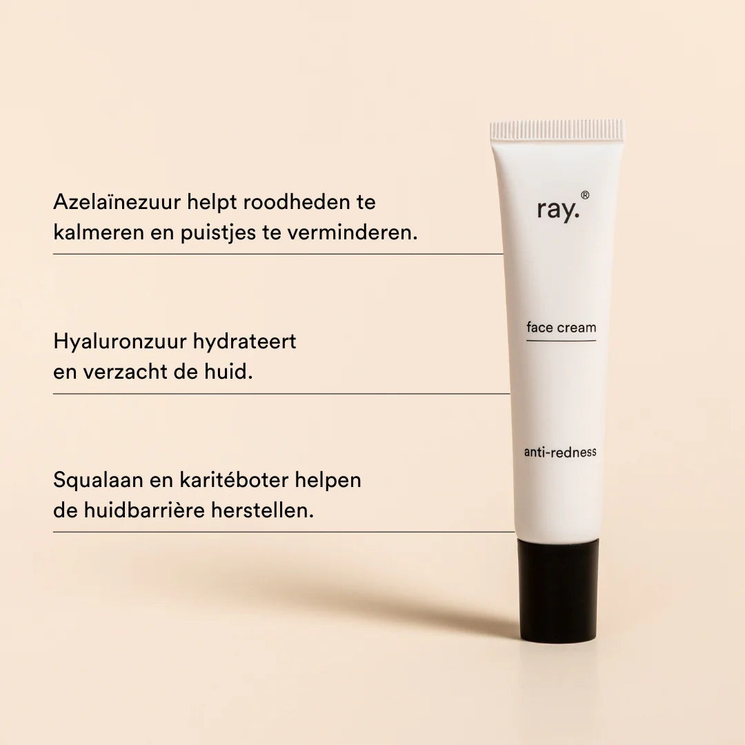 Ray. Dag- & Nachtcreme - tegen roodheden - Oosterlinck Home