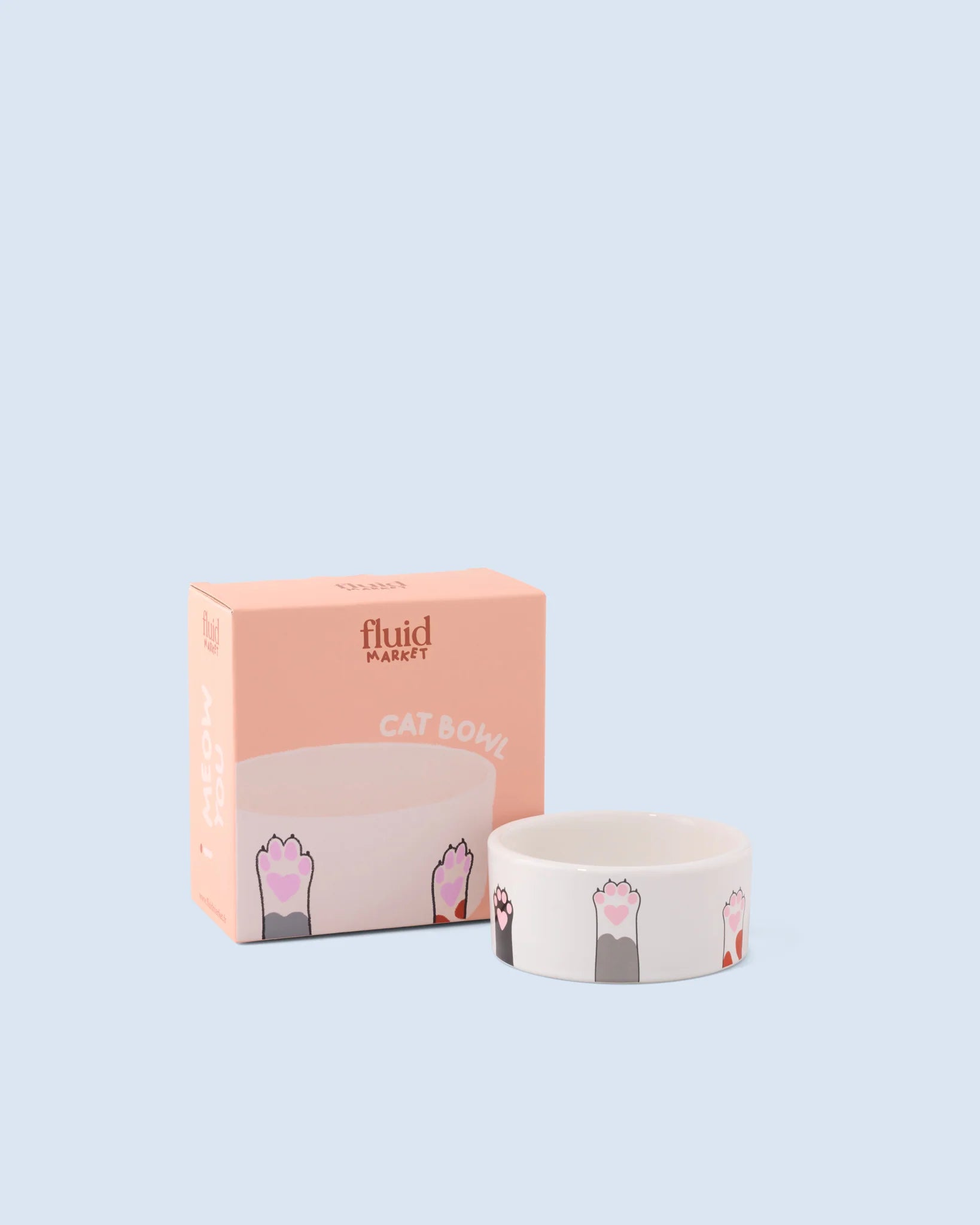 Fluid Market Cat bowl "I meow you" - Oosterlinck Home