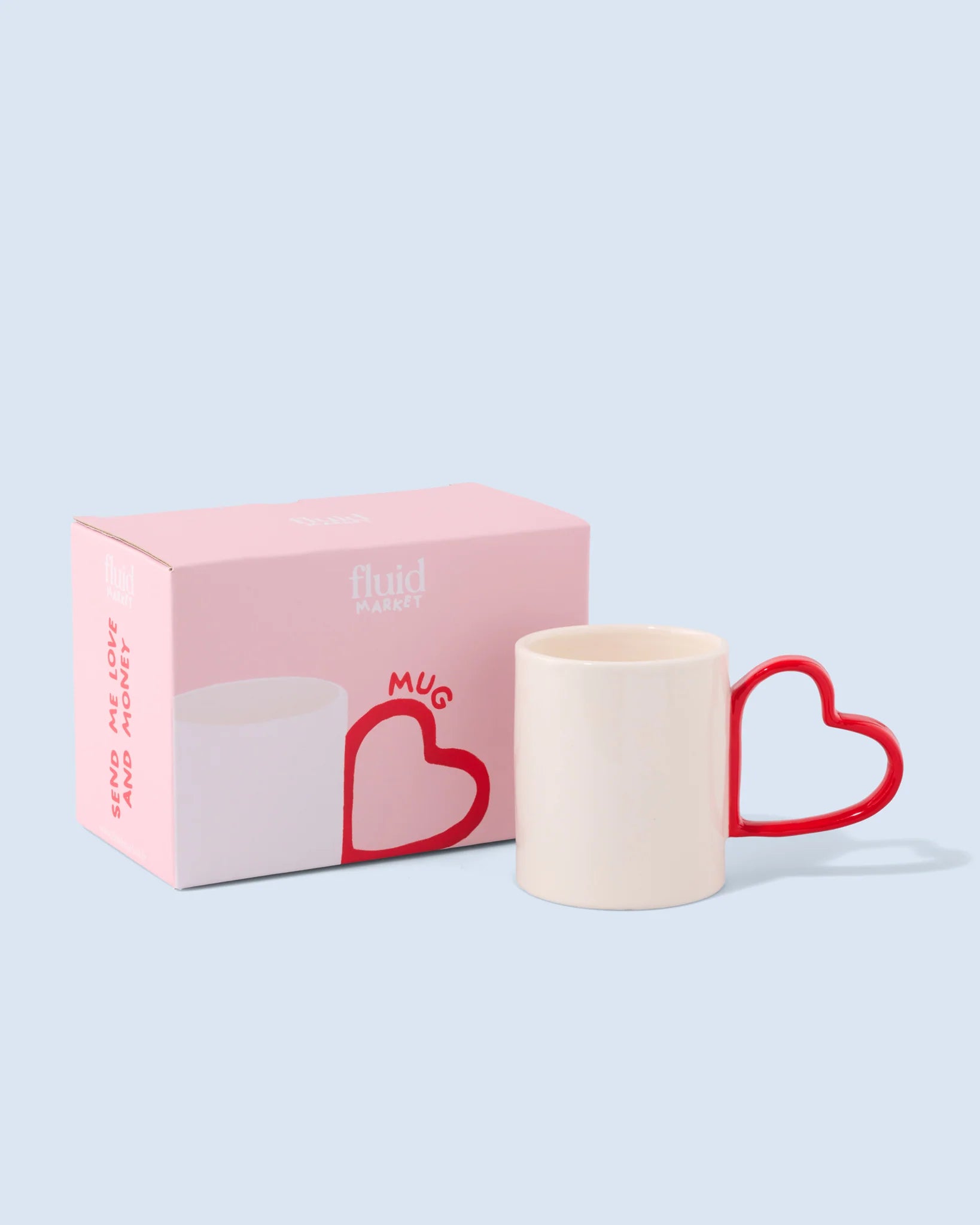 Fluid Market Mug Heart - Oosterlinck Home