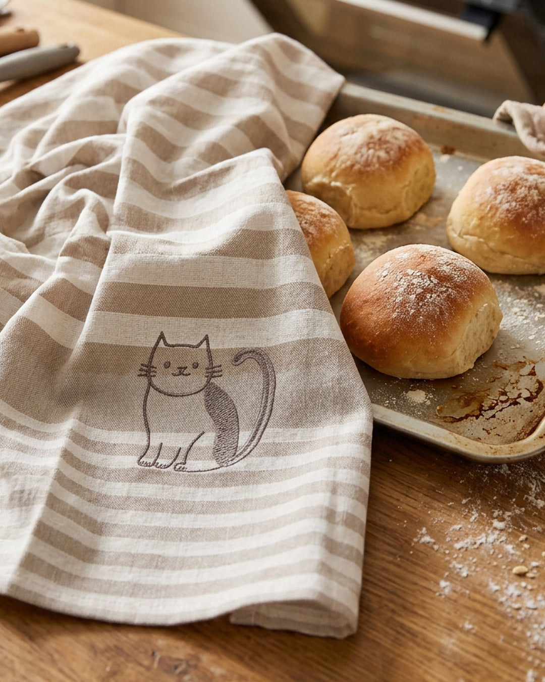 Grubentuch Keukenhanddoek Kat