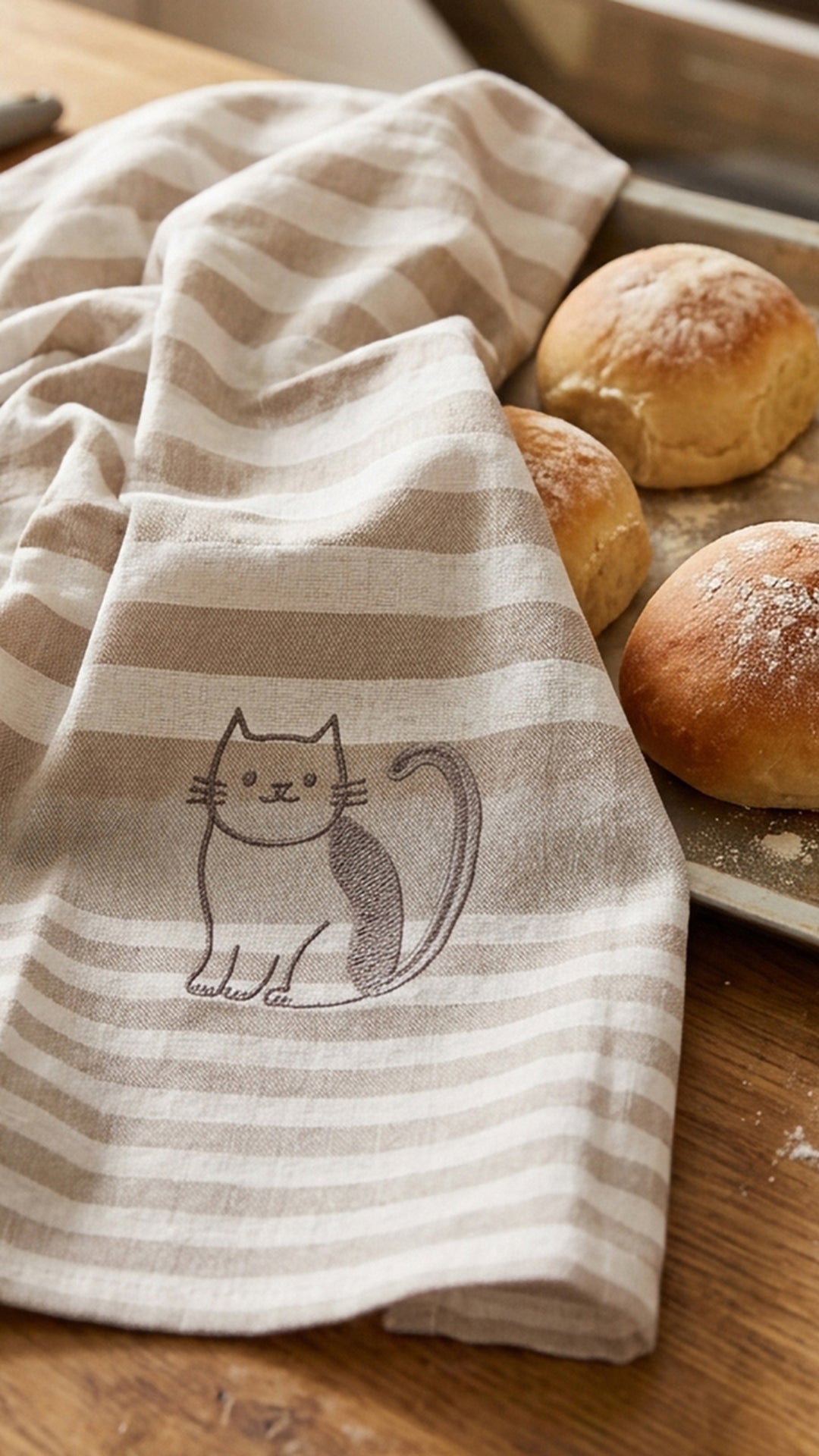 Grubentuch Keukenhanddoek Kat