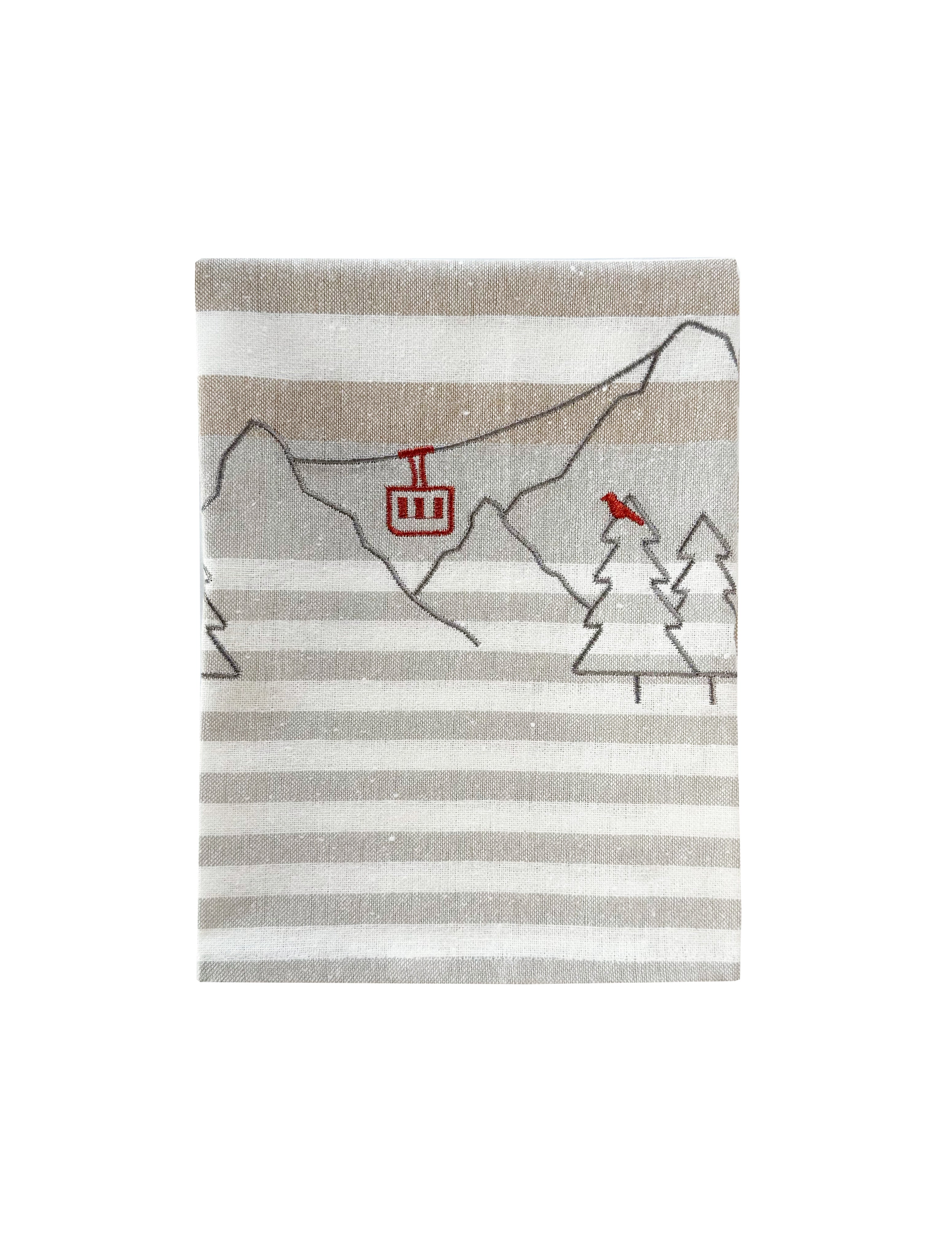 Grubentuch Keukenhanddoek Berglandschap