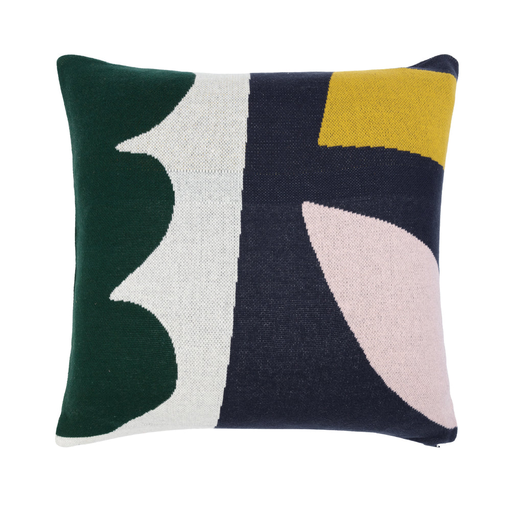 Sophie Home Kussen Orbi navy - Oosterlinck