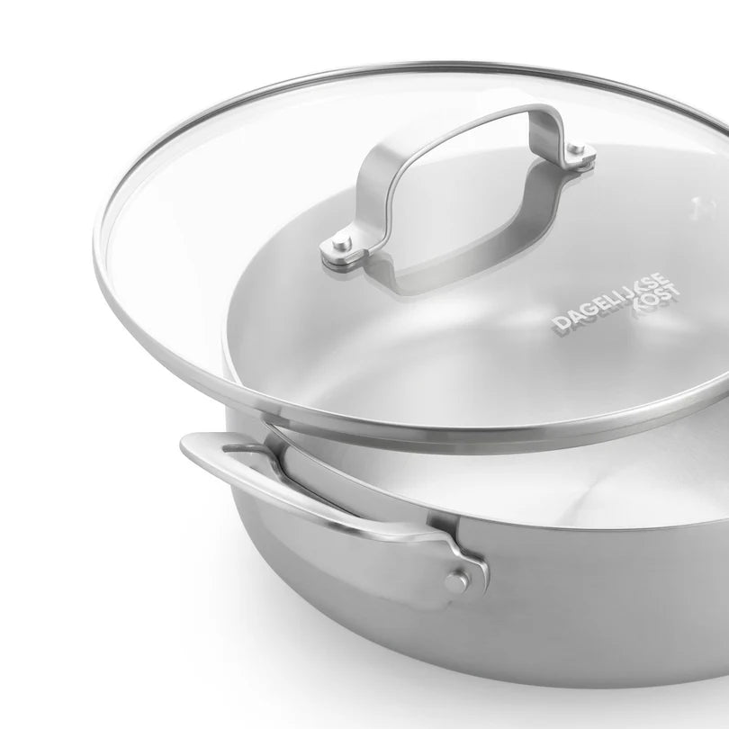 Dagelijkse Kost hapjespanpan 26cm met glazen deksel - Oosterlinck Home