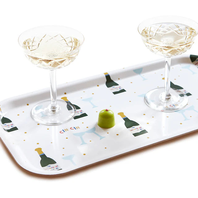 Blu Kat Serveerplateau Champagnecoupe - Oosterlinck Home